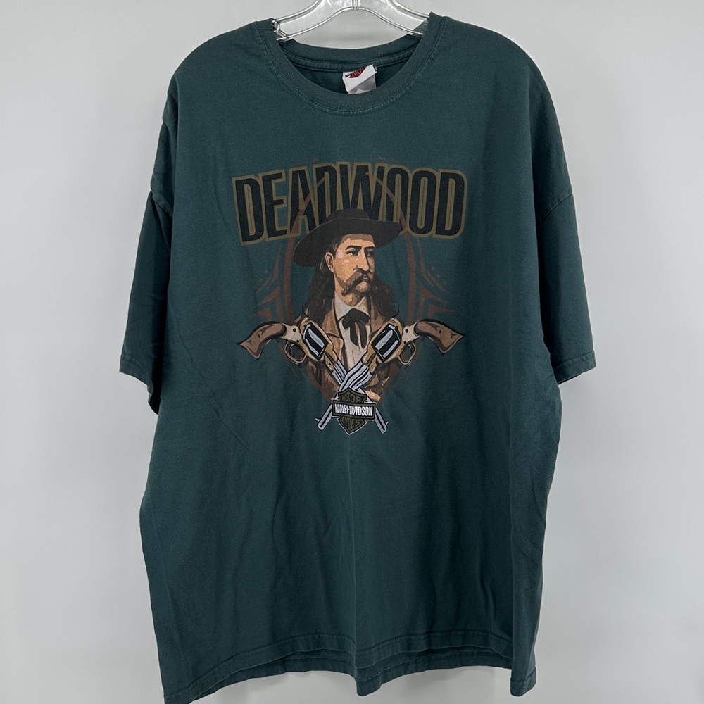 Vintage Harley-Davidson Deadwood South Dakota Graphic Tee Men’s 3XL